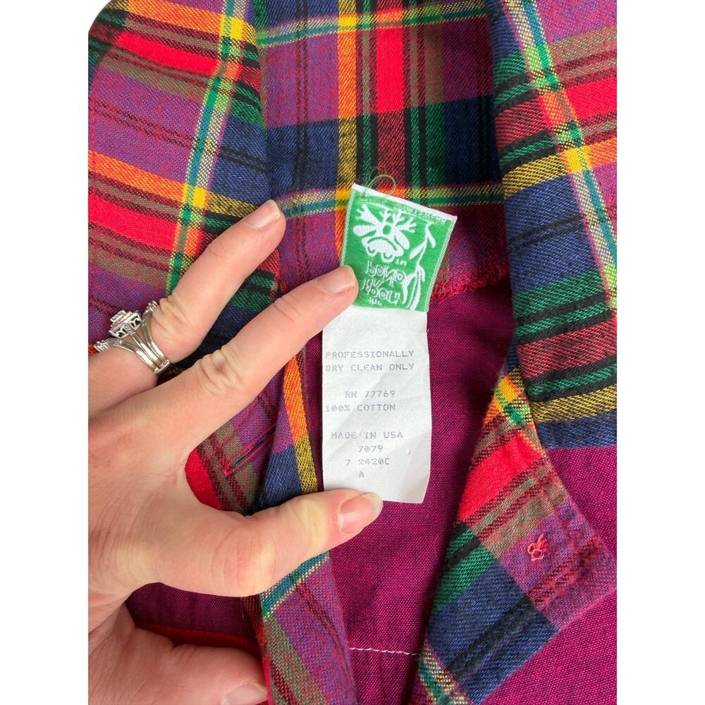The Frog Pond Vintage 90s Whimsigoth Moon & Mountain Patchwork Jacket XL - Picture 4 of 7